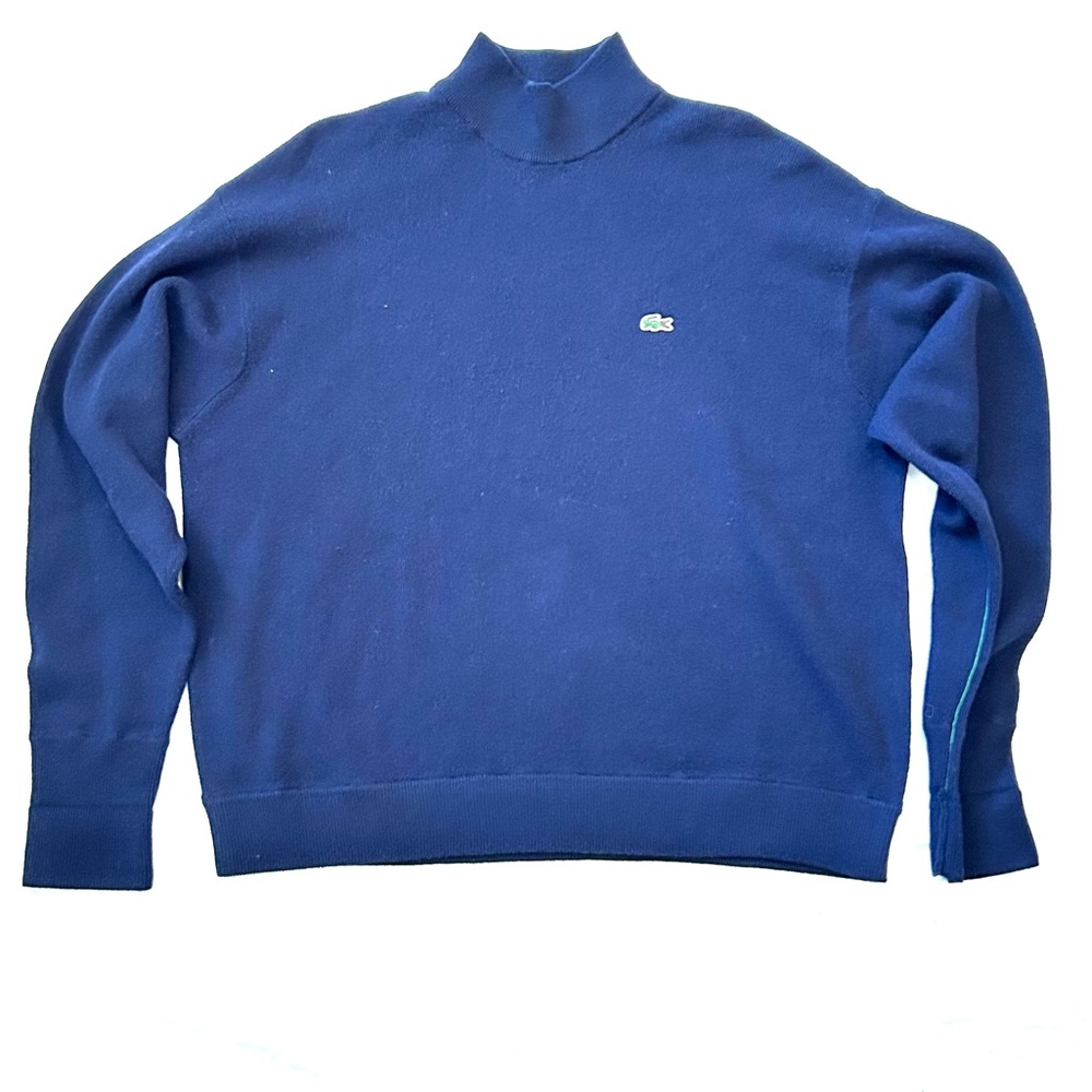 Lacoste mock turtleneck sweater Size 44.
